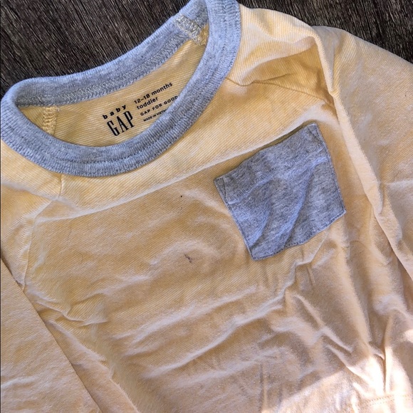 Gap | Long-Sleeve T-Shirt | 12-18 Month - Picture 2 of 2